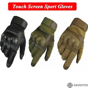 Savoitex Tactical Gloves with Full Finger Touch - Savoitex