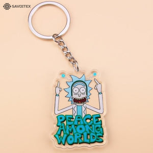 Rick and Morty Acrylic Keychain - Savoitex