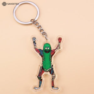 Rick and Morty Acrylic Keychain - Savoitex