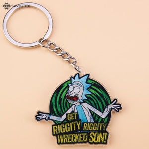 Rick and Morty Acrylic Keychain - Savoitex