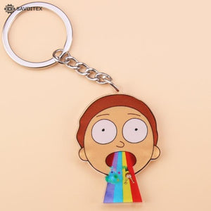 Rick and Morty Acrylic Keychain - Savoitex