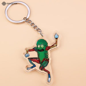 Rick and Morty Acrylic Keychain - Savoitex