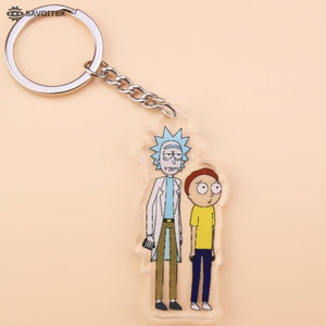 Rick and Morty Acrylic Keychain - Savoitex