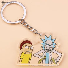 Load image into Gallery viewer, Rick and Morty Acrylic Keychain - Savoitex