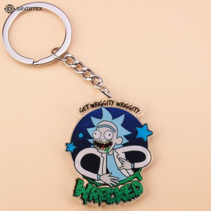 Rick and Morty Acrylic Keychain - Savoitex