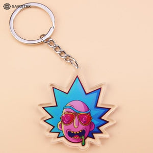 Rick and Morty Acrylic Keychain - Savoitex