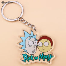 Load image into Gallery viewer, Rick and Morty Acrylic Keychain - Savoitex