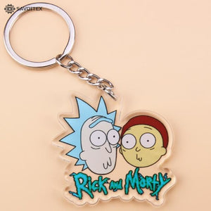 Rick and Morty Acrylic Keychain - Savoitex