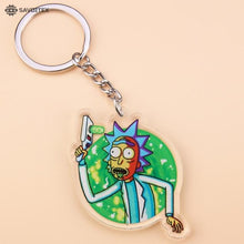 Load image into Gallery viewer, Rick and Morty Acrylic Keychain - Savoitex