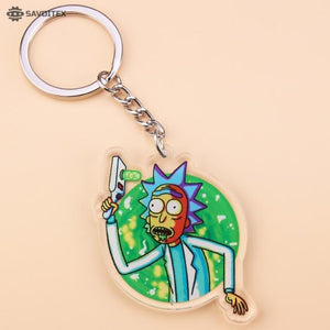 Rick and Morty Acrylic Keychain - Savoitex