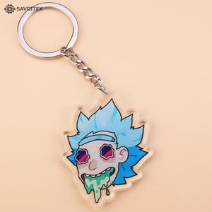 Rick and Morty Acrylic Keychain - Savoitex