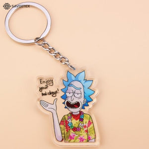 Rick and Morty Acrylic Keychain - Savoitex