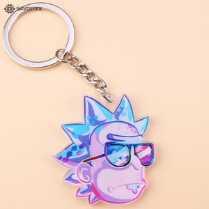 Rick and Morty Acrylic Keychain - Savoitex