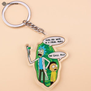 Rick and Morty Acrylic Keychain - Savoitex