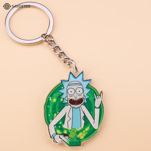 Rick and Morty Acrylic Keychain - Savoitex