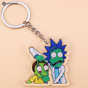 Rick and Morty Acrylic Keychain - Savoitex