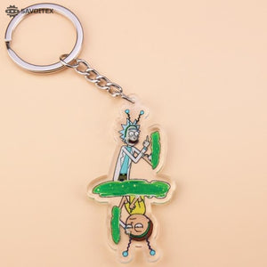 Rick and Morty Acrylic Keychain - Savoitex