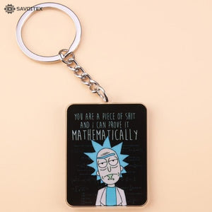 Rick and Morty Acrylic Keychain - Savoitex