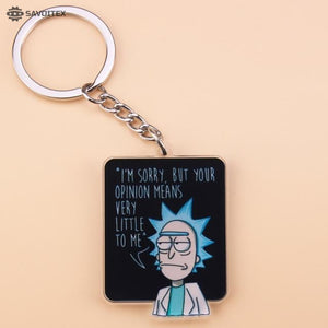 Rick and Morty Acrylic Keychain - Savoitex