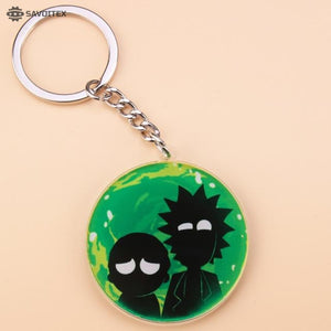 Rick and Morty Acrylic Keychain - Savoitex