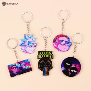 Rick and Morty Acrylic Keychain - Savoitex