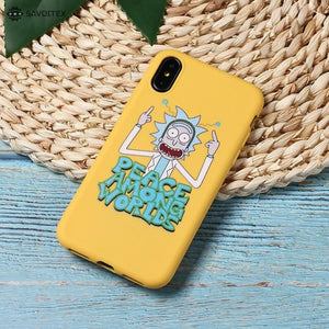 Rick And Morty Case For iPhone - Savoitex