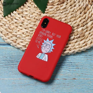 Rick And Morty Case For iPhone - Savoitex