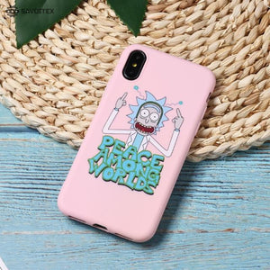 Rick And Morty Case For iPhone - Savoitex