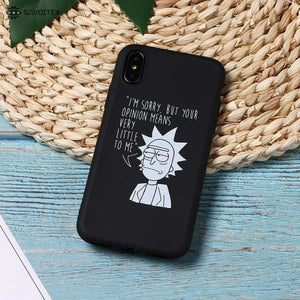 Rick And Morty Case For iPhone - Savoitex