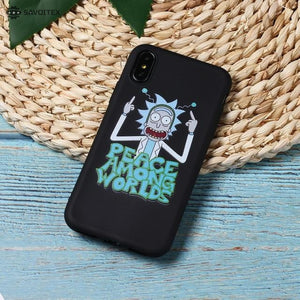 Rick And Morty Case For iPhone - Savoitex