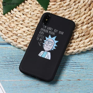 Rick And Morty Case For iPhone - Savoitex