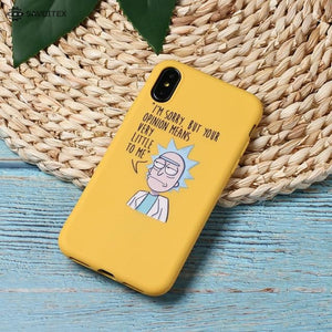 Rick And Morty Case For iPhone - Savoitex