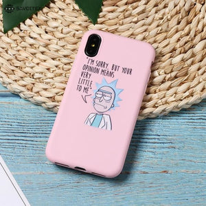 Rick And Morty Case For iPhone - Savoitex