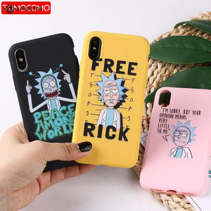 Rick And Morty Case For iPhone - Savoitex