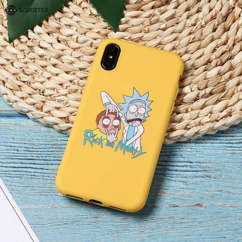 Rick And Morty Case For iPhone - Savoitex