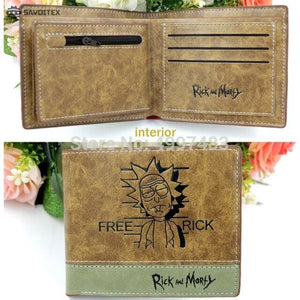 Rick And Morty Leather Wallet - Savoitex