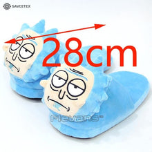 Load image into Gallery viewer, Rick and Morty Mr. Meeseeks / Morty Smith / Rick Sanchez Plush Slippers - Savoitex