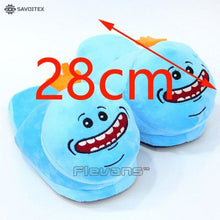 Load image into Gallery viewer, Rick and Morty Mr. Meeseeks / Morty Smith / Rick Sanchez Plush Slippers - Savoitex