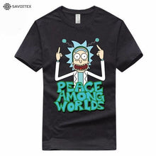 Load image into Gallery viewer, Rick and Morty Printing T-shirt - Savoitex