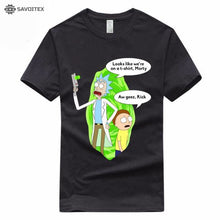 Load image into Gallery viewer, Rick and Morty Printing T-shirt - Savoitex