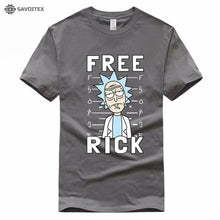 Load image into Gallery viewer, Rick and Morty Printing T-shirt - Savoitex