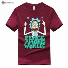 Load image into Gallery viewer, Rick and Morty Printing T-shirt - Savoitex