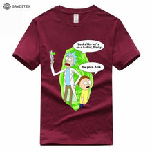 Load image into Gallery viewer, Rick and Morty Printing T-shirt - Savoitex