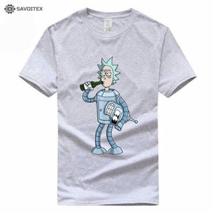 Rick and Morty Printing T-shirt - Savoitex