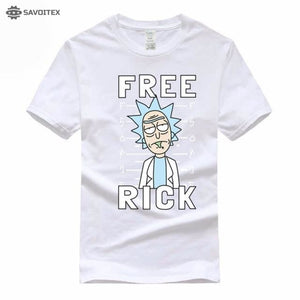 Rick and Morty Printing T-shirt - Savoitex