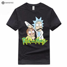 Load image into Gallery viewer, Rick and Morty Printing T-shirt - Savoitex