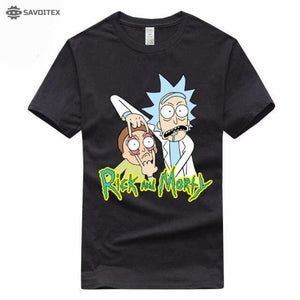 Rick and Morty Printing T-shirt - Savoitex