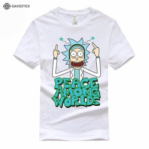 Rick and Morty Printing T-shirt - Savoitex