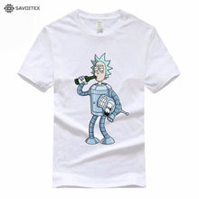 Load image into Gallery viewer, Rick and Morty Printing T-shirt - Savoitex