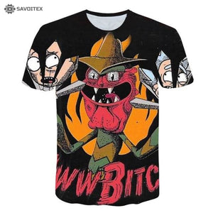 Rick And Morty T Shirt 3d Printed - Savoitex